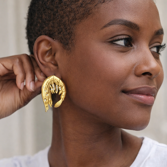 Boucles d'oreilles OCÉANIQUES