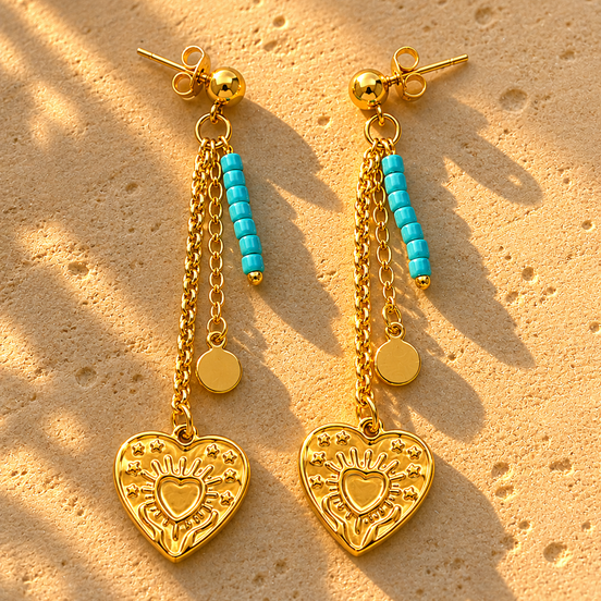 TURQUOISE earrings