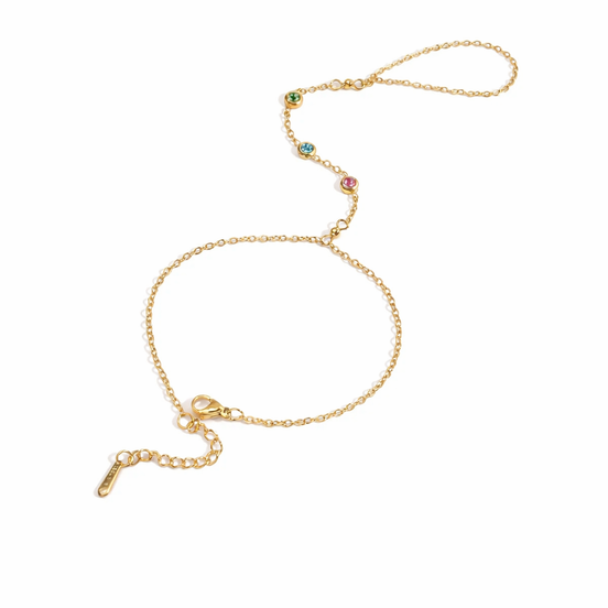 Chaîne de main transparente