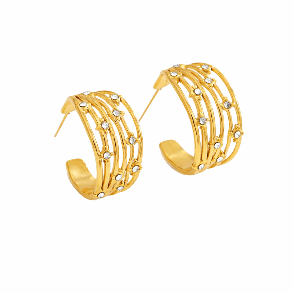 Boucles d'oreilles STARS