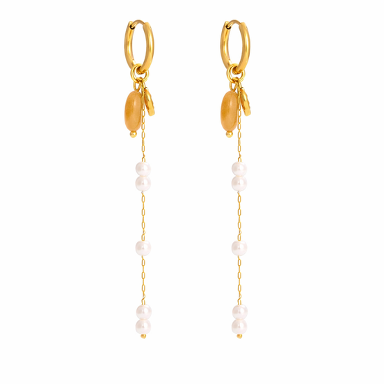 Boucles d'oreilles en perles