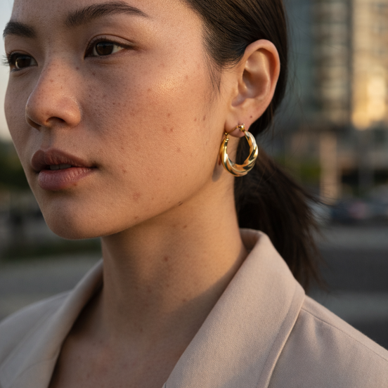 Boucles d'oreilles TWIST