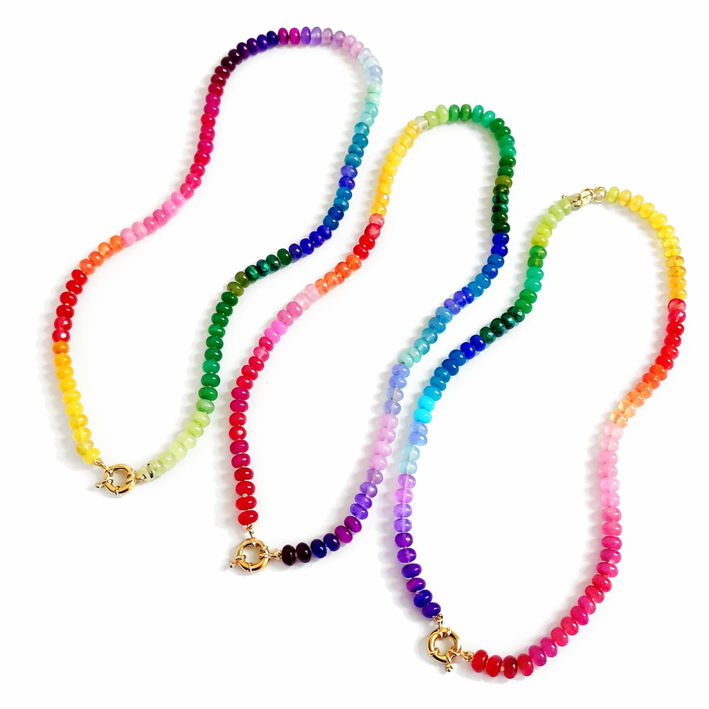 Collier arc-en-ciel