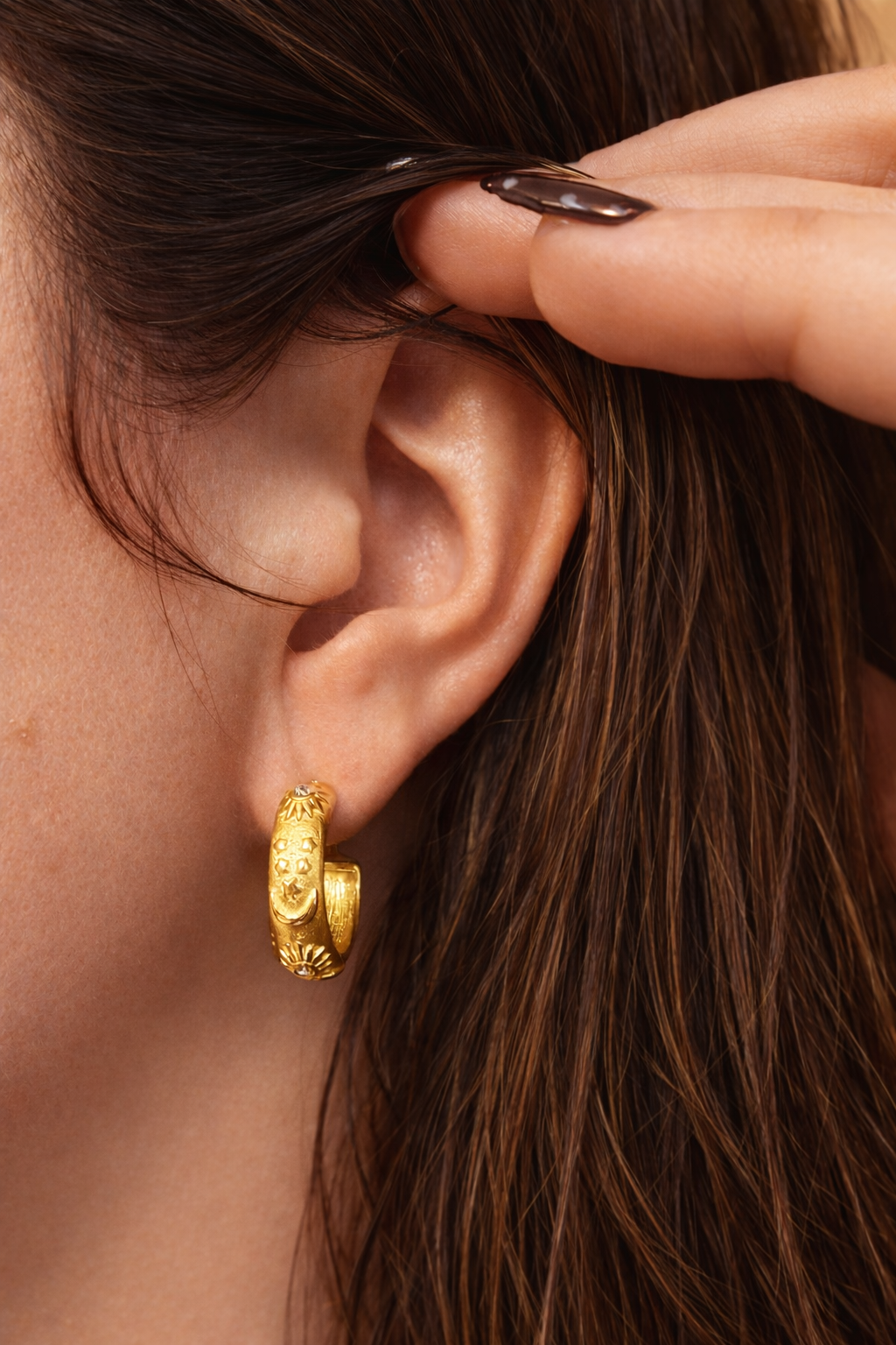 Boucles d'oreilles SOLAIRES 