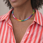 Collier arc-en-ciel