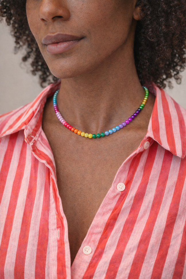 Collier arc-en-ciel