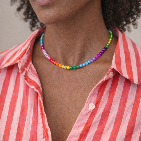 Collier arc-en-ciel