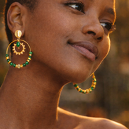 Boucles d'oreilles JUNGLE 