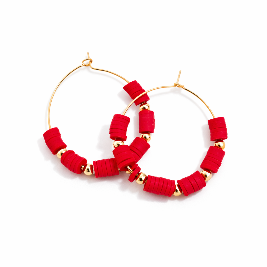 Boucles d'oreilles POPPY 